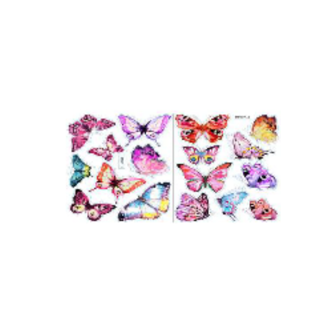 STICKER FARFALLE - BT027