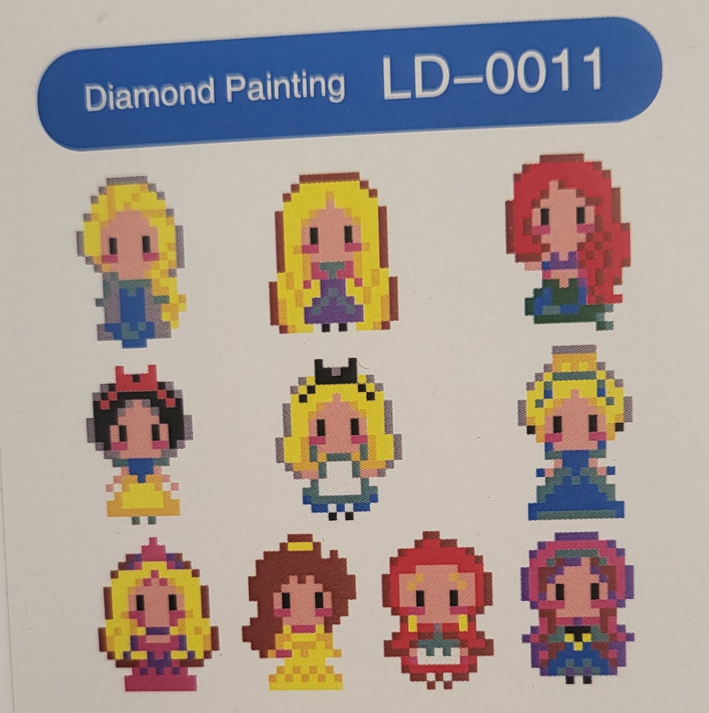 STICKER ADESIVI PRINCIPESSE 1