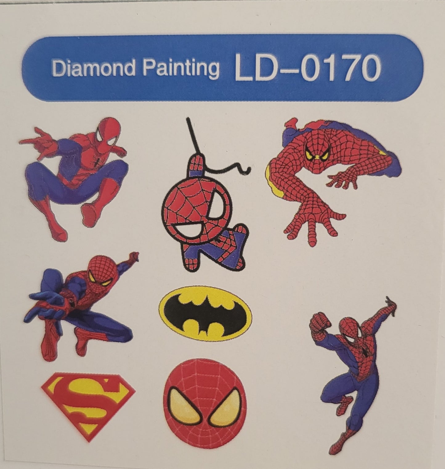 STICKER ADESIVI SPIDERMAN