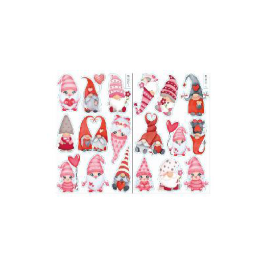 STICKER GNOMI SAN VALENTINO - BT026