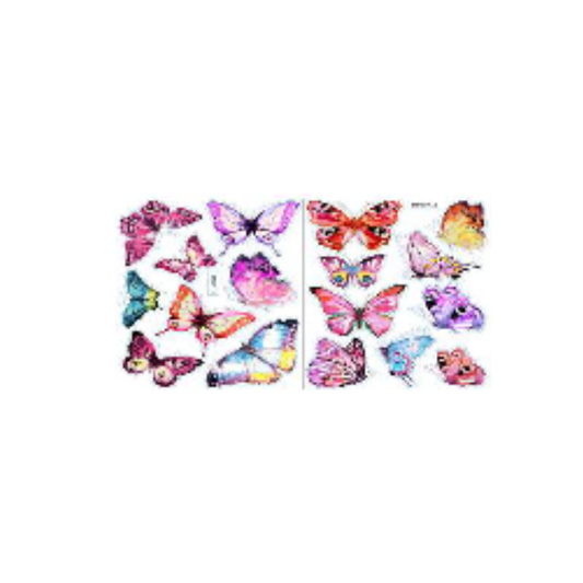 STICKER FARFALLE - BT027