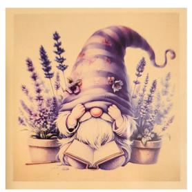 GNOMETTA VIOLA - 20x20