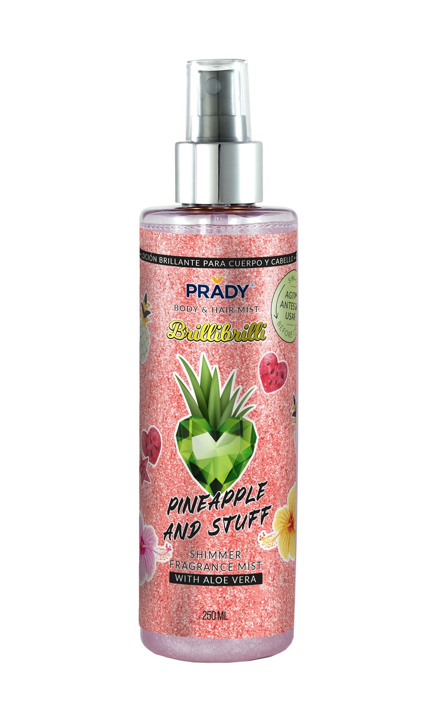 Acqua profumata glitter PINEAPPLE AND STUFF